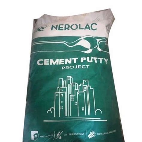 Nerolac Waterproof Cement Putty At Rs 600bag Wall Putty In Gajraula
