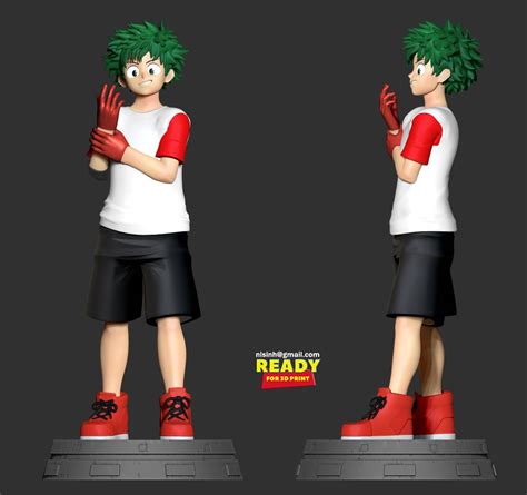 Izuku Midoriya 3d Print Model By Sinh Nguyen