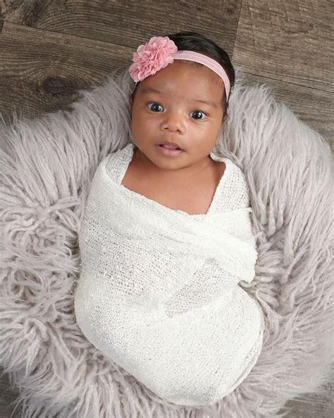 Maia Valentina Month Beautiful Baby Girl Newborn Pictures Baby
