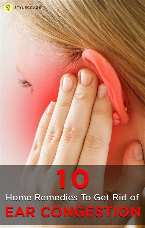 9 Home Remedies For Clogged Ears Ear Congestion Natural Health