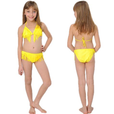 Kids Girls Two Piece Bathing Suit Images