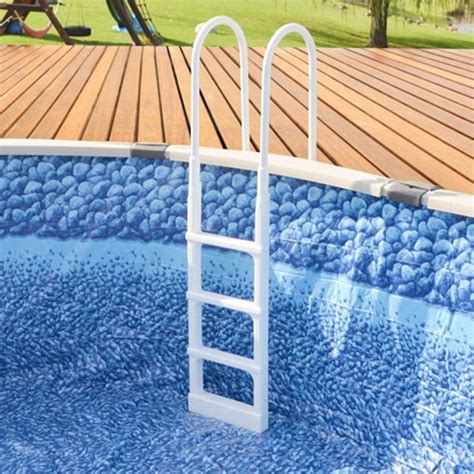 Main Access Pro Series Above Ground Pool Deck Ladder Pool Ladders