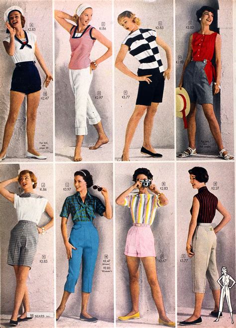 sears catalog highlights spring summer 1958 moda retrô moda anos 50 moda histórica