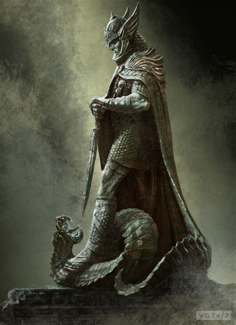 Quick shots - Skyrim concept art depicts people and places - VG247