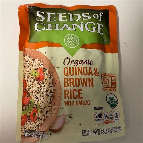 Seeds Of Change Organic Quinoa And Brown Rice With Garlic Review Abillion