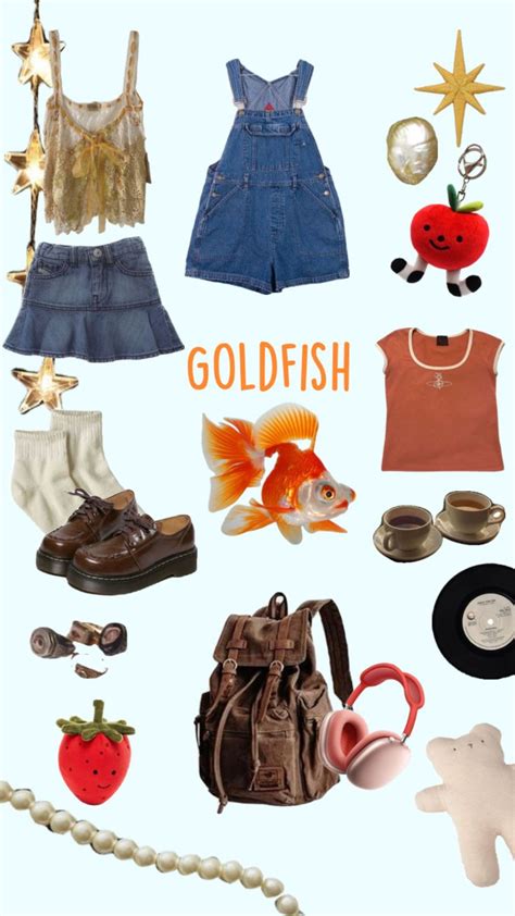 Goldfish Pretty Outfits Cool Outfits Nice Clothes Funky Fashion