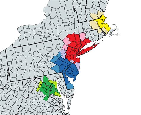 Map Of The Greater Philadelphia Area 6900 × 4275 Oc
