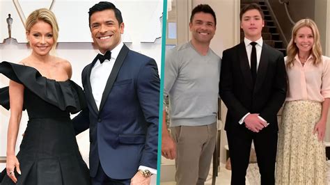 Watch Access Hollywood Interview Mark Consuelos And Kelly Ripas Son