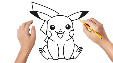 Cómo Dibujar Pikachu Dibujos Sencillos Youtube