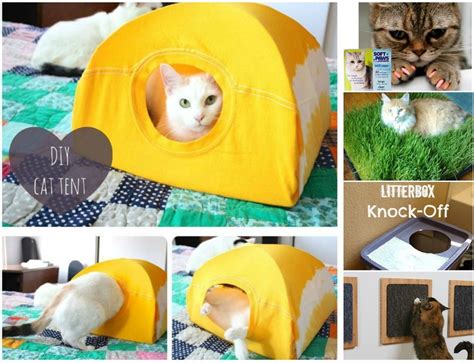 26 Hacks That Will Make Any Cat Owners Life Easier Diy Cat Tent Diy