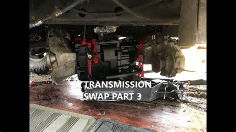Dodge Cummins Auto To Nv4500 Manual Transmission Swap Pt3 Youtube