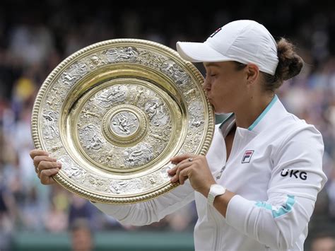 Barty Is First Australian To Win The Wimbledon Women S Singles Title Since Valley Public