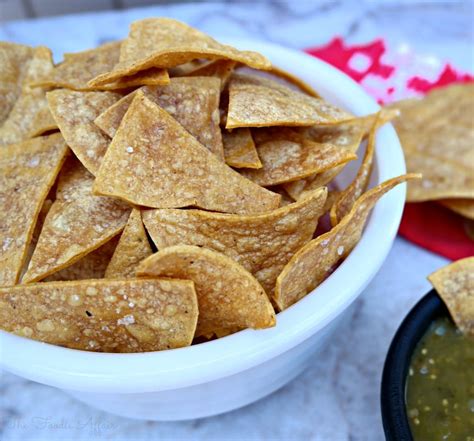 Homemade Baked Tortilla Chips Easy Healthy Recipe The Foodie Affair