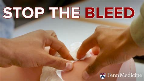 Stop The Bleed Teaching Life Saving Steps To Stop Blood Loss In