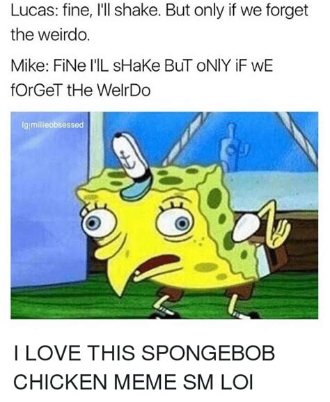 Spongebob Chicken Memes