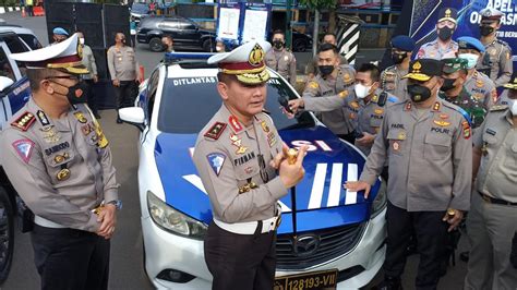 Korlantas Polri Ubah Warna Strip Mobil Polisi Lalu Lintas Jadi Putih