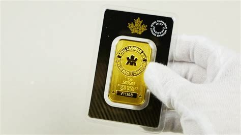 Oz Royal Canadian Mint Gold Bar In Assay Ph