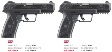 Ruger Announces New Pistol The Ruger Security 9 And The Price Is Just