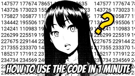 How To Use The Code In 1 Minute 177013 Tutorial Youtube