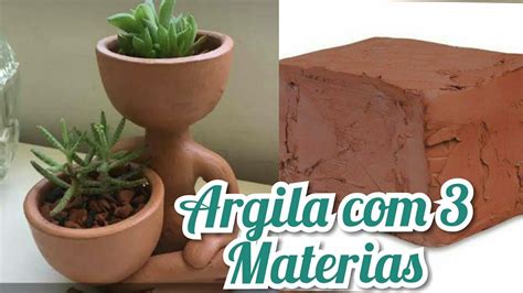 Argila Caseira Com 3 Materiais Youtube In 2021 Feather Crafts Diy