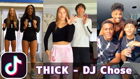 Thick Dj Chose Tiktok Compilation Youtube