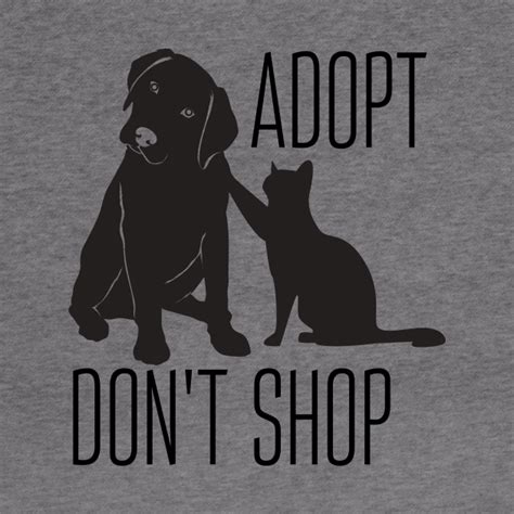 adopt don t shop adopt dont shop hoodie teepublic