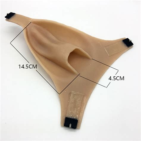 Silicone T Back Vagina Panties Realistic Vagina Crossdresser Inserted