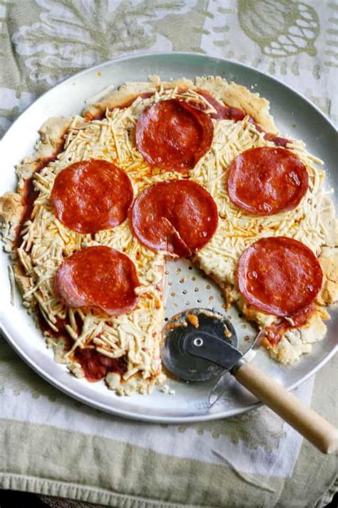 So, i needed something fast and yummy for my hubby's potluck lunch. Pepperoni Pizza - Gluten Free, Dairy Free and Egg Free ...