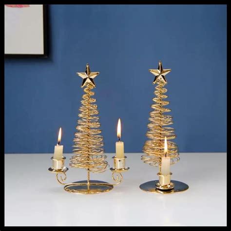 Christmas Tree Candle Holders Christmas Tree Candles Tree Candle