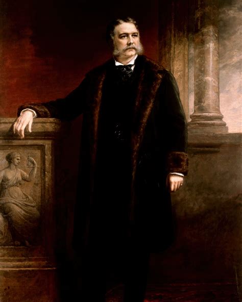Chester A Arthur Presidential Portrait Presidential Portraits