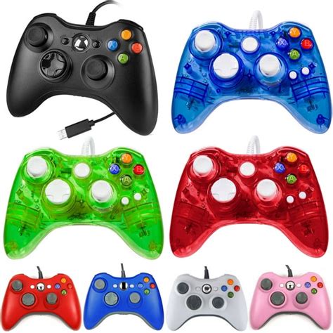 Luxmo Wired Xbox 360 Controller Gamepad Joystick Compatible With Xbox