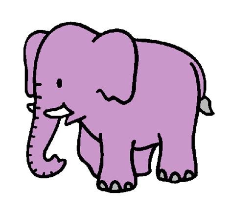 Dibujo De Elefante Bebe Pintado Por Infantil En El Día 25