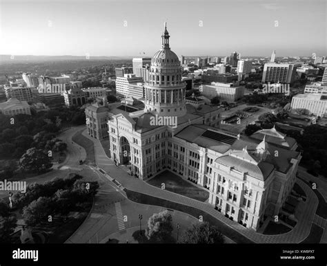 Austin Aerial Black And White Stock Photos And Images Alamy