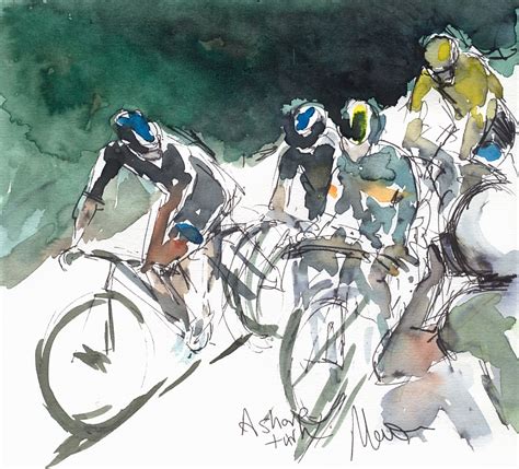 Tour De France 2015 Maxine Dodd Art