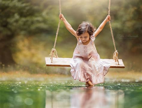 Happiness Is Children Photography Swing Kids Photos