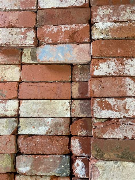 Vic Red Recycled Brick Tiles Steel Backed Brick