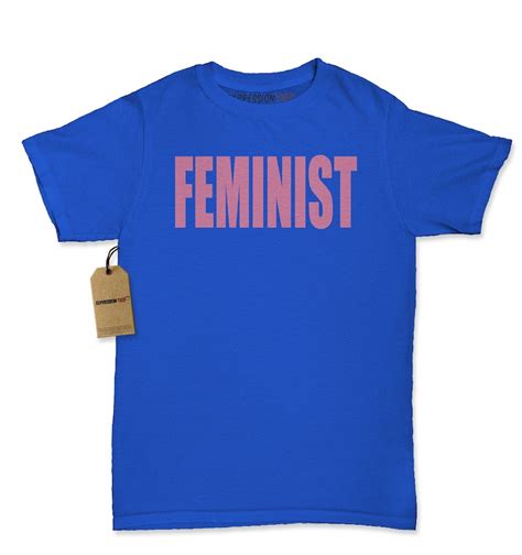 Feminist Shirt Womens Feminist T Shirt Printed Pink Etsy
