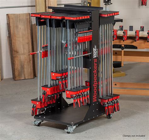 Woodpeckers Clamp Rack It Mobile A Heavy Duty Clamp Cart