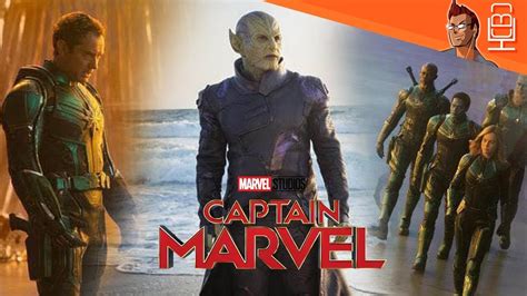 First Look At Mcu Skrulls Captain Mar Vell And More Youtube