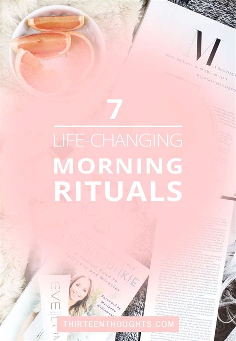 7 Life Changing Morning Rituals Morning Ritual Mood And Tone Life