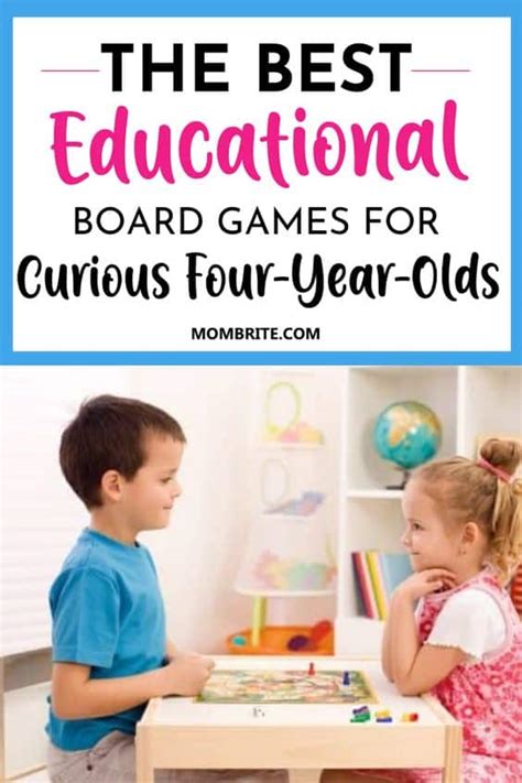 Best Board Games For Curious 4 Year Olds 2023