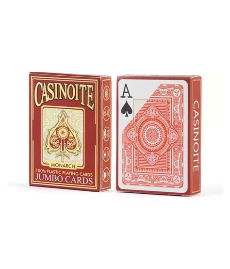 Maybe you would like to learn more about one of these? Monarch 100% Plastic Poker Playing Cards (Red) - Buy ...