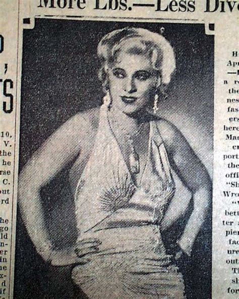 Mae West Hollywood Actress And Sex Symbol Photo Womens Figure 1933 Old