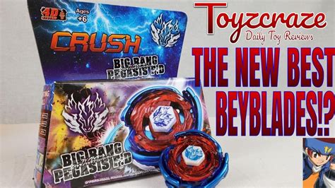 crush big bang pegasus f d metal fusion beyblade unboxing and review the new best beyblades