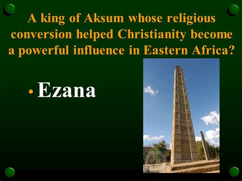 Vision4thepeople Llc Ezana Of Axum Was Ruler Of The Kingdom Of Aksum