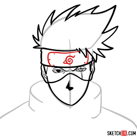 How To Draw Kakashi Hatake