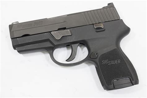 Sig Sauer P Subcompact Acp Police Trade Ins With Night Sights And