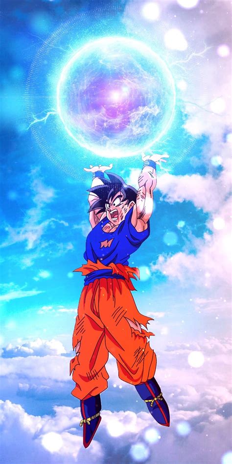 Genkidama Fondo Motorola G6 Wallpaper Do Goku Dragon Ball Wallpaper