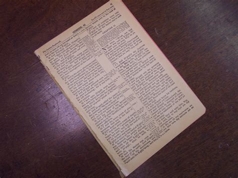 25 Vintage Bible Pages 1942ephemeravintage Book Pagespaper Etsy
