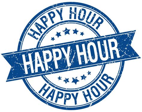 Happy Hour Stamp Stock Vector Illustration Of Sign 120323407